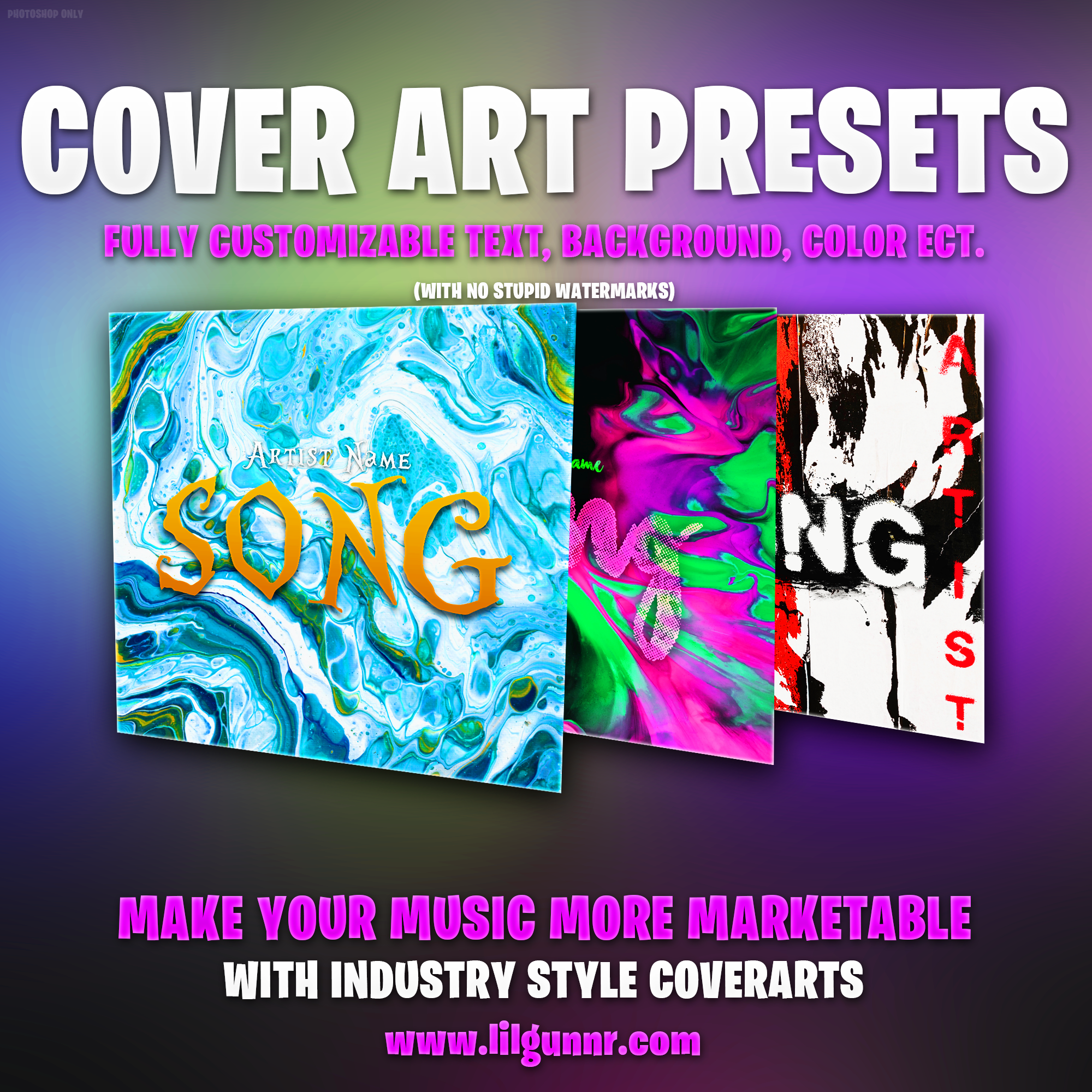 Anime Cover Art Preset