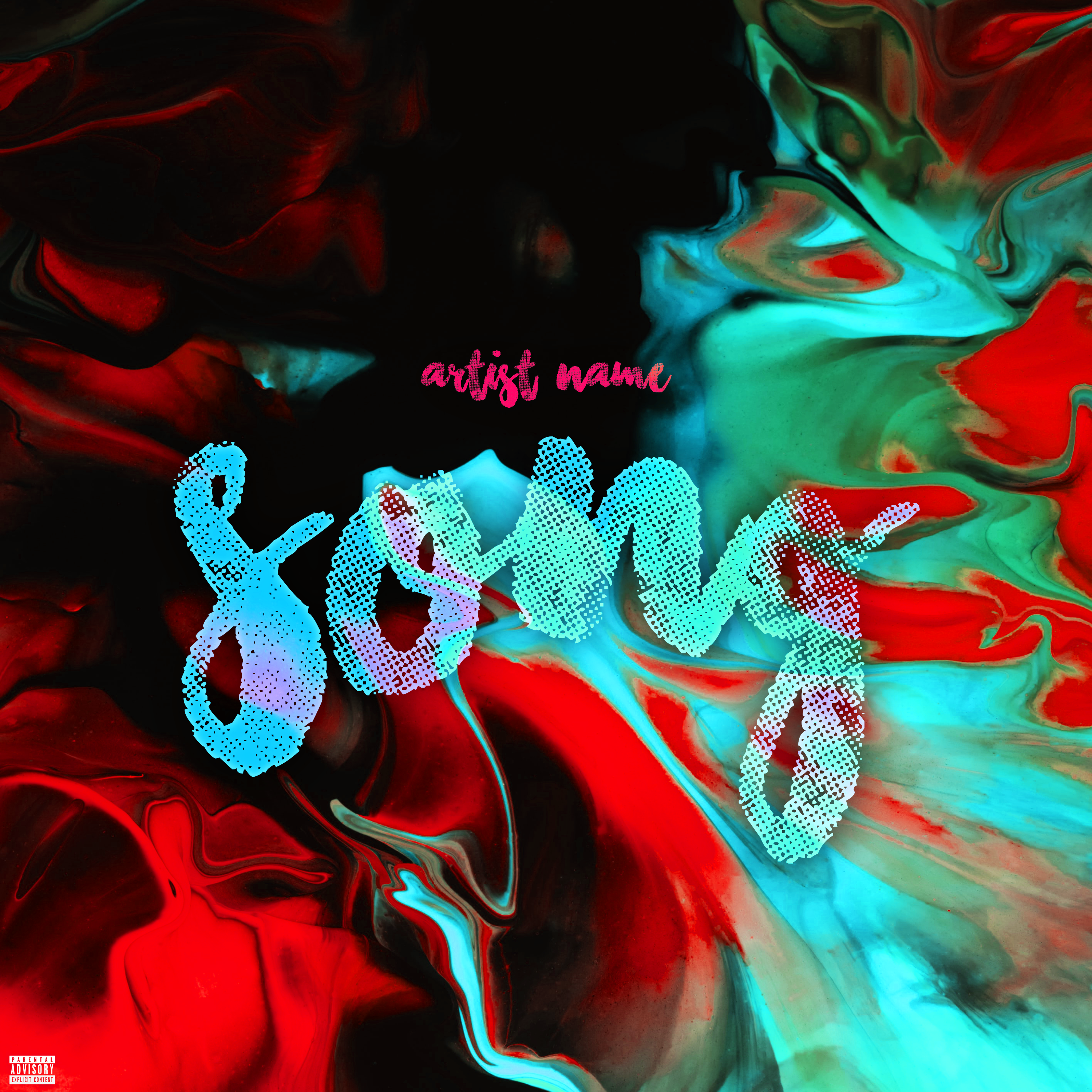 Abstract Swirl Cover Art Preset