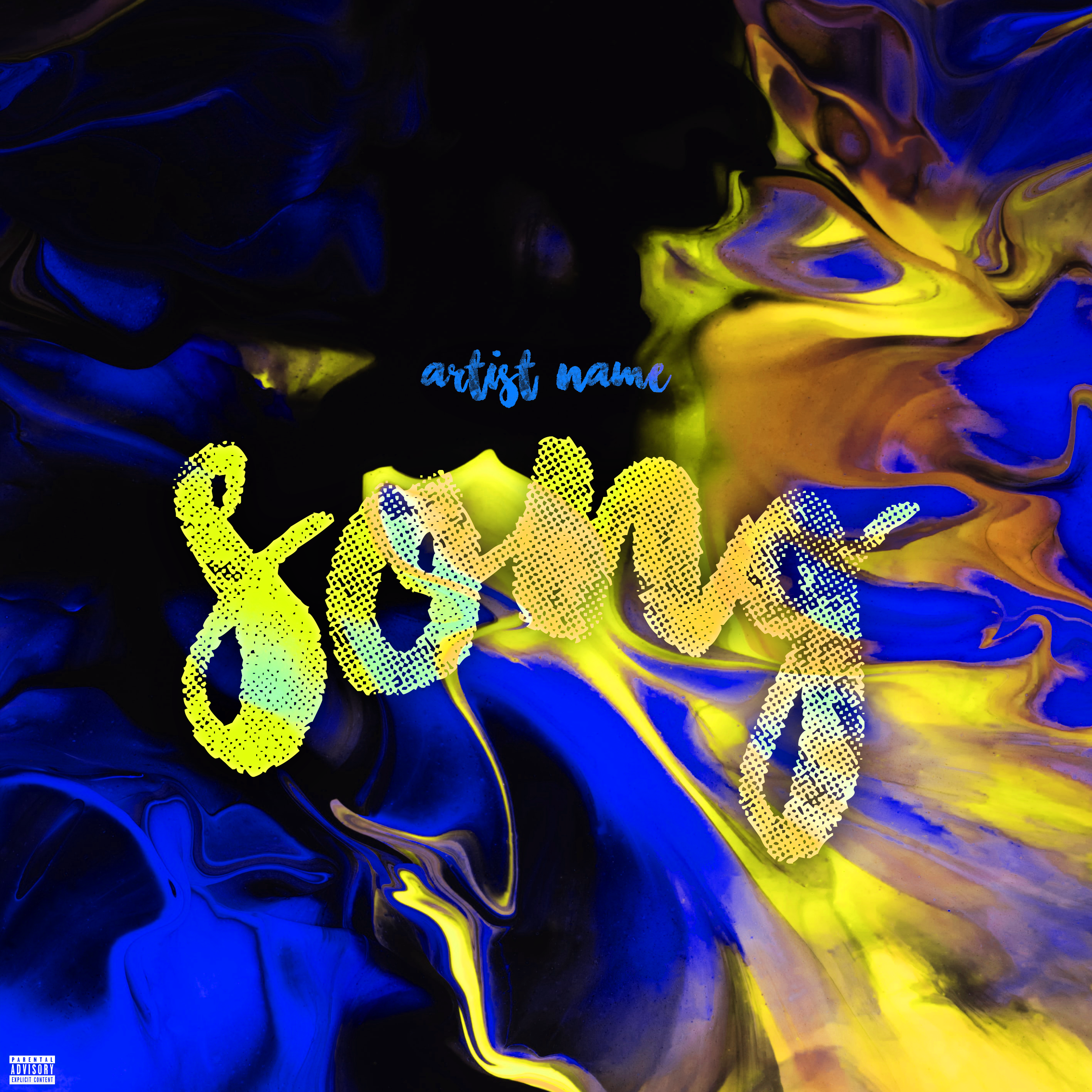 Abstract Swirl Cover Art Preset