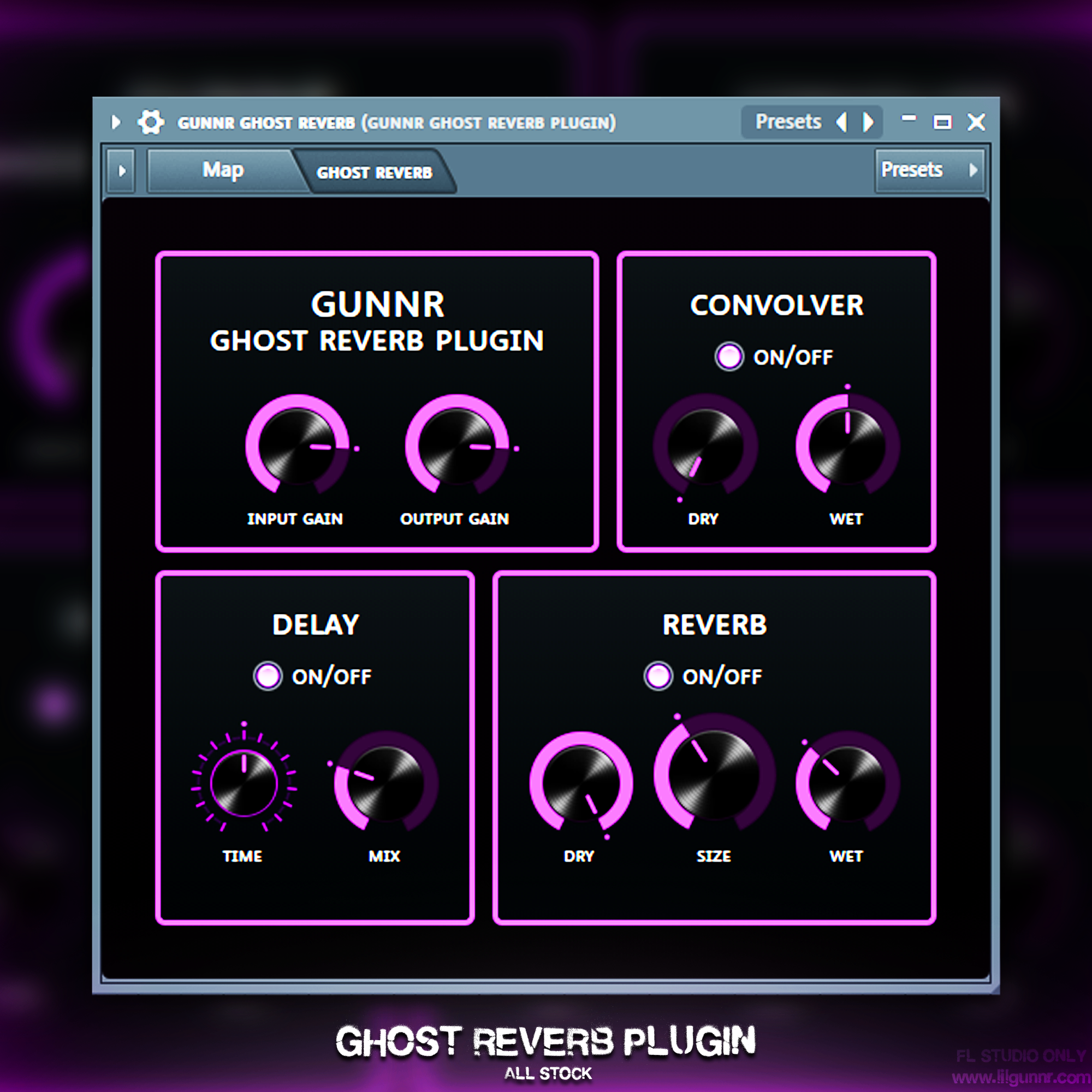 GHOST REVERSE REVERB PLUGIN