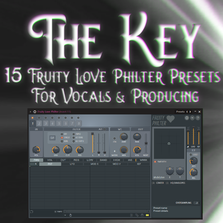THE KEY - FRUITY LOVE PHILTER PRESETS