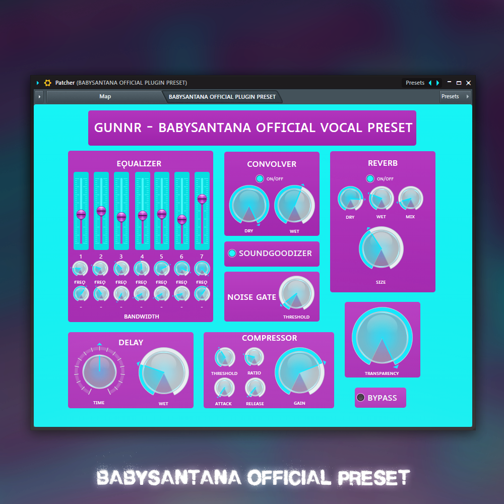 The Baby Santana OFFICIAL Vocal Preset