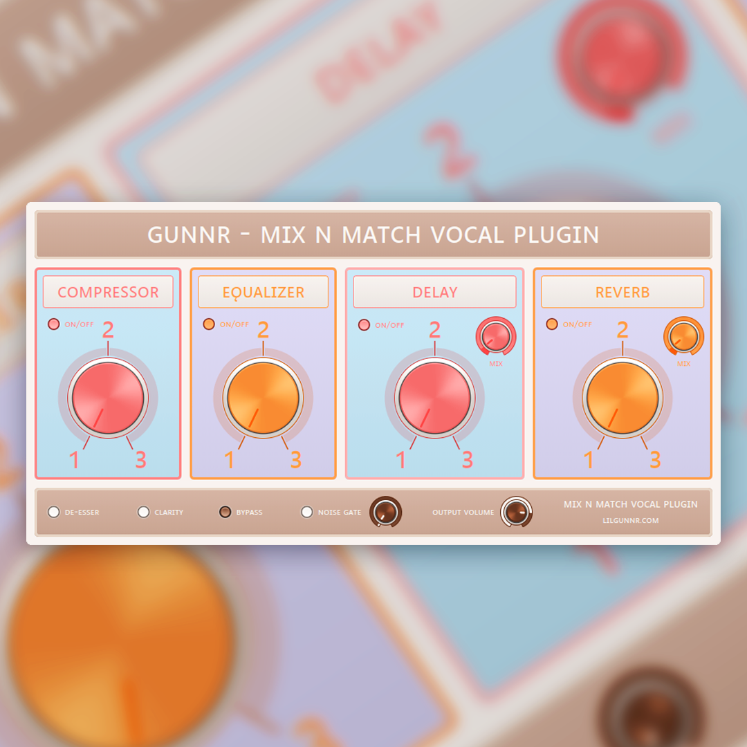 The Mix N Match Vocal Plugin (PRE ORDER)